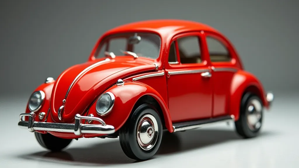 1969 Fire Red Matchbox Volkswagen Beetle