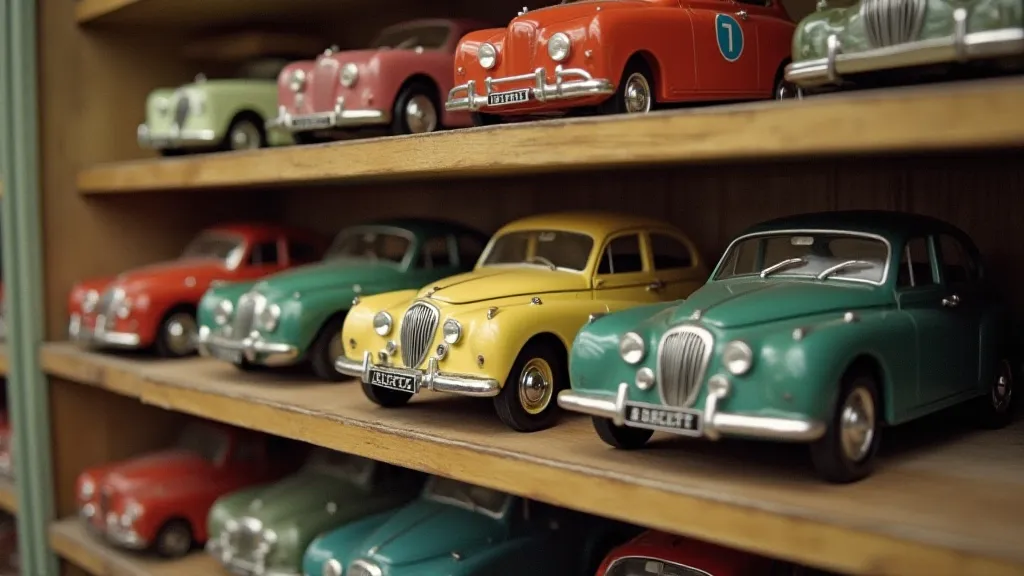 Early Matchbox car lineup