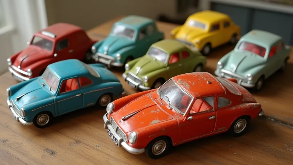 Collection of European Matchbox cars