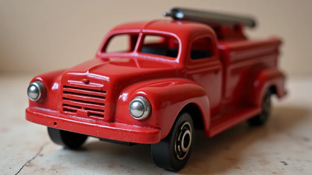 Vintage Matchbox Major Fire Truck