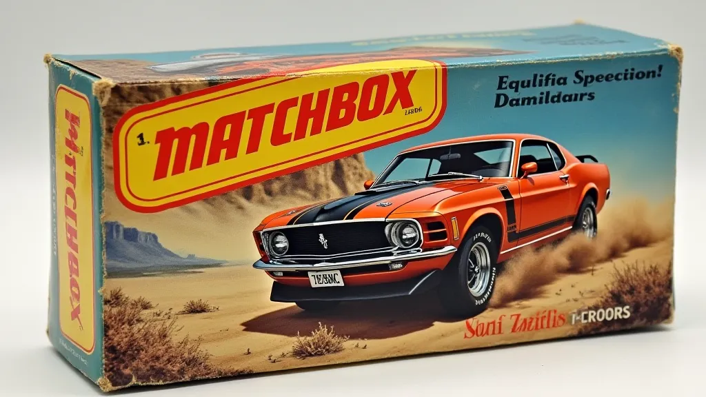 Matchbox promotional car box