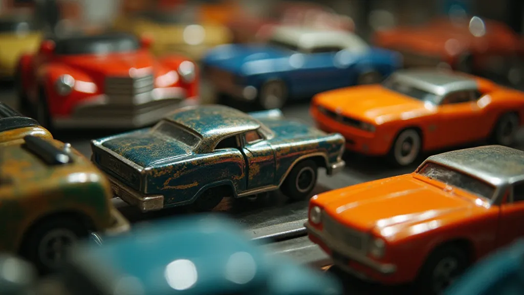 Collection of Metallic Matchbox Cars
