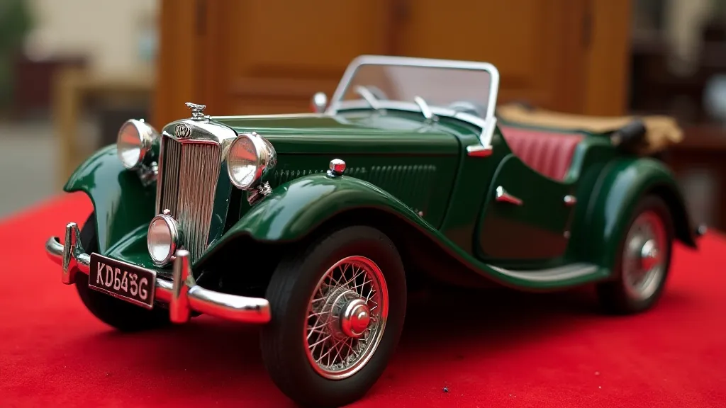Vintage Matchbox MG TC