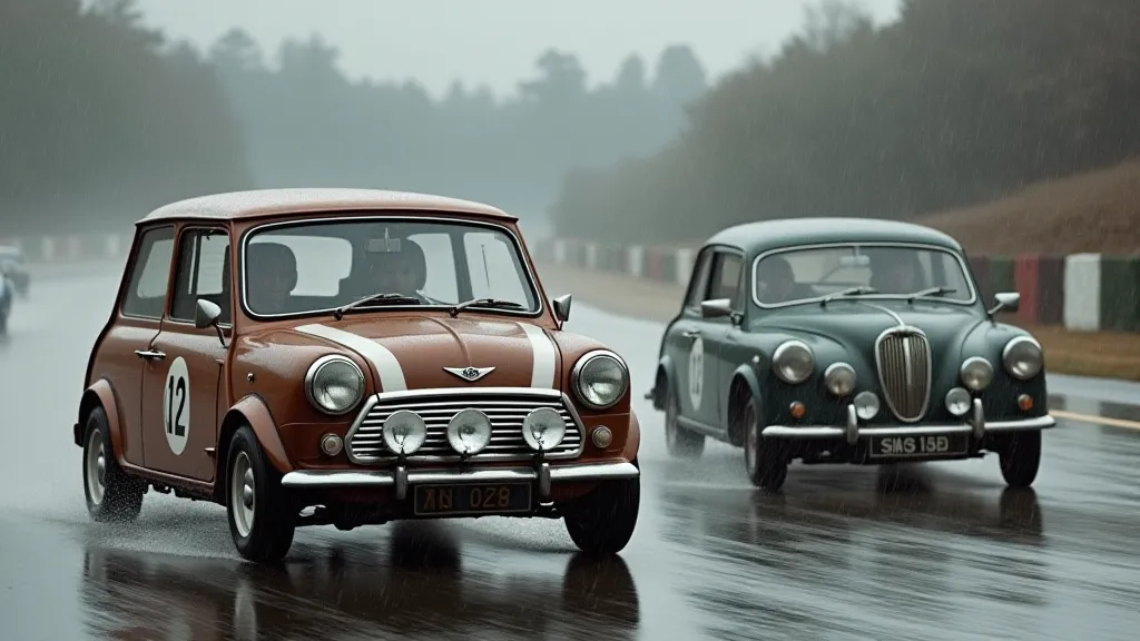 1950s British racing scene